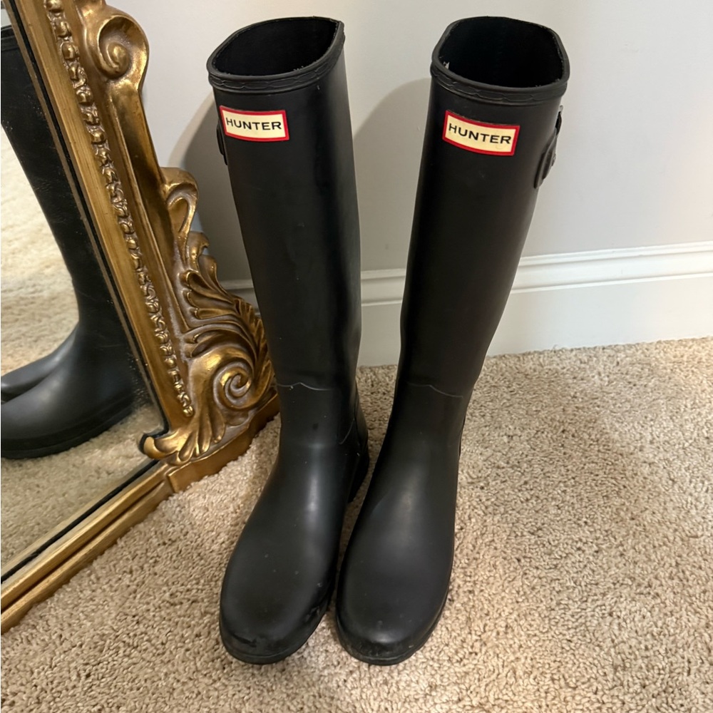 Hunter Classic Black Waterproof Boots